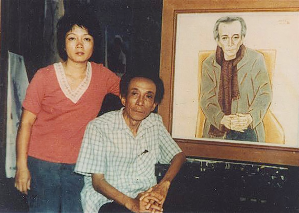 Diễn viên phim “Làng Vũ Đại ngày ấy” sau 36 năm - 19 Ngoài những tác phẩm văn học và một số vai diễn để đời, ông còn đóng góp cho nền nghệ thuật nước nhà những nghệ sĩ nổi tiếng khi sinh ra hai người con đều là họa sĩ tên tuổi. Con gái lớn là họa sĩ Nguyễn Thị Hiền.