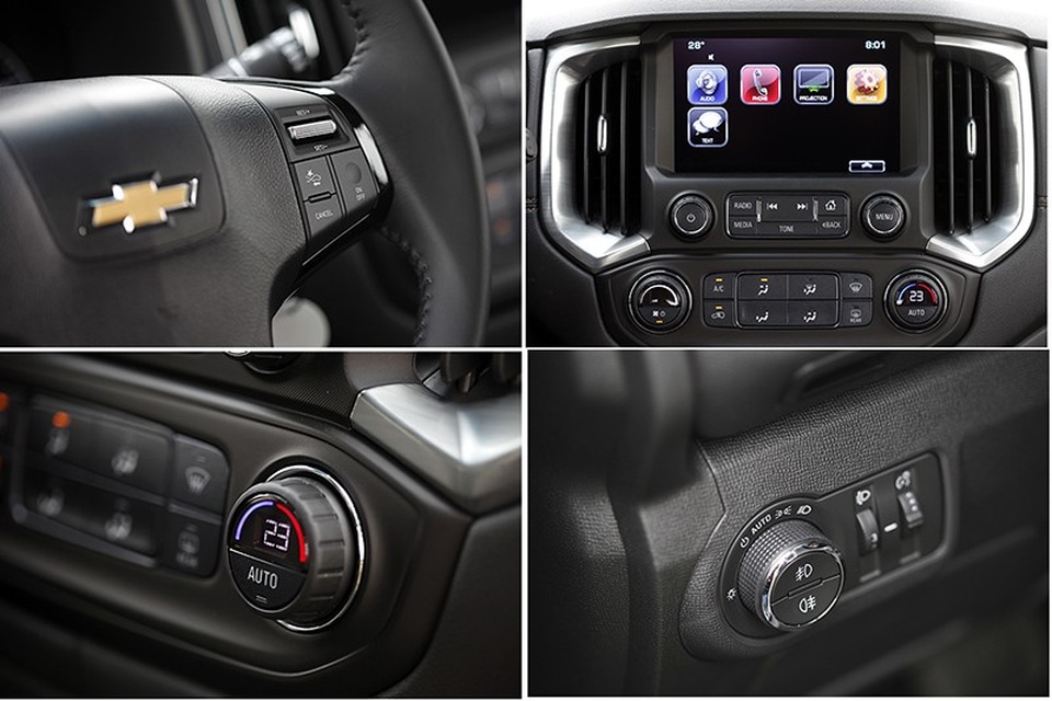 Chevrolet Trailblazer có giá từ dưới 900 triệu đồng - 3 Một số chi tiết thiết kế nội thất của Chevrolet Trailblazer tại Việt Nam