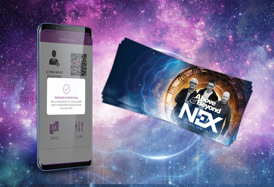 Mách bạn bí quyết mua vé “giá hời" nghe Above & Beyond trình diễn - 1
Hãy tới ngay chi nhánh TPBank và các điểm LiveBank tại Hà Nội để mua được vé Nex Music Festival 2018 với giá ưu đãi