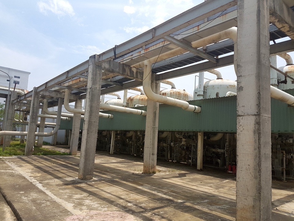 Cận cảnh nhà máy sô đa nghìn tỉ đồng “đắp chiếu” - 5 Cận cảnh nhà máy sô đa nghìn tỉ đồng “đắp chiếu” - 5