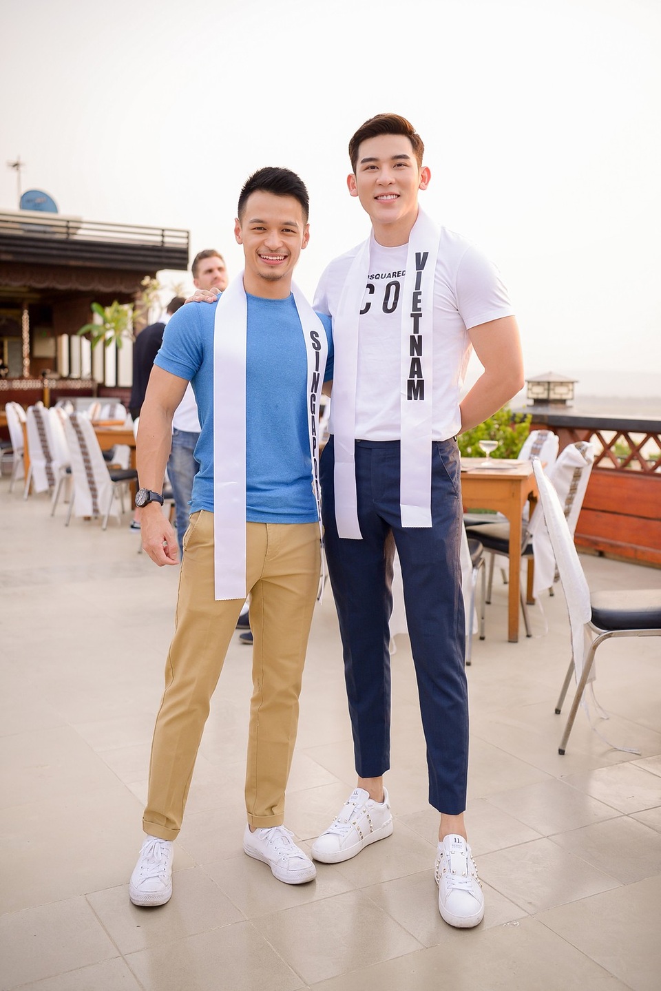Minh Trung tự nhận mình yếu thế hơn các thí sinh Mr International 2018 - 1 Minh Trung tự nhận mình yếu thế hơn các thí sinh Mr International 2018 - 1
