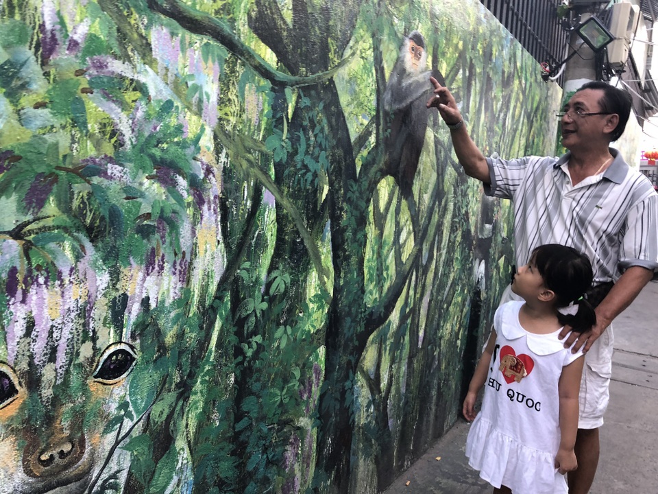 Thiên nhiên Đà thành ở làng bích họa