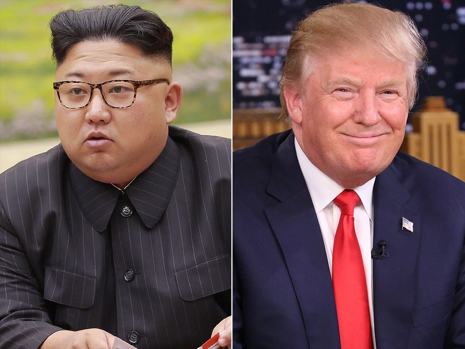 Ông Trump và ông Kim Jong-un có thể gặp nhau ở Nga - 1
Tổng thống Mỹ Donald Trump (phải) và nhà lãnh đạo của Triều Tiên Kim Jong-un (Ảnh: Getty)