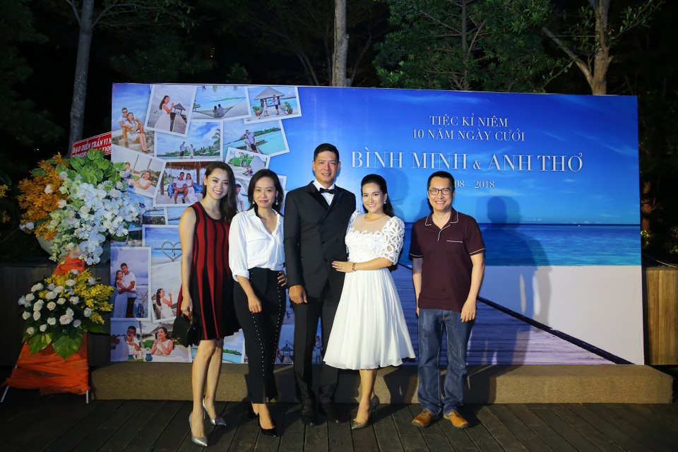 Trương Ngọc Ánh trễ nãi đến mừng Bình Minh – Anh Thơ 10 năm bên nhau - 7 Vợ chồng Hồng Ánh - Thanh Sơn.