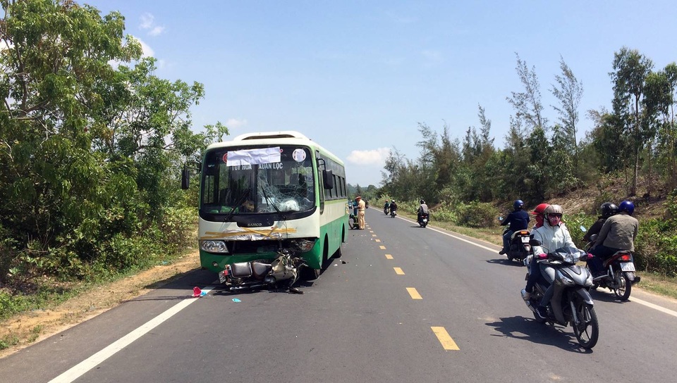 Hiện trường vụ tai nạn