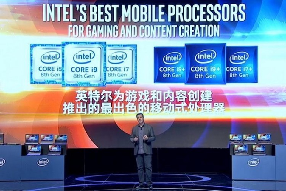 Intel trình làng bộ xử lý Intel Core i9 cực khủng cho laptop - 1 Intel chính thức giới thiệu bộ xử lý Intel Core i9, i7 và i5 thế hệ thứ 8 mới dành cho máy tính xách tay