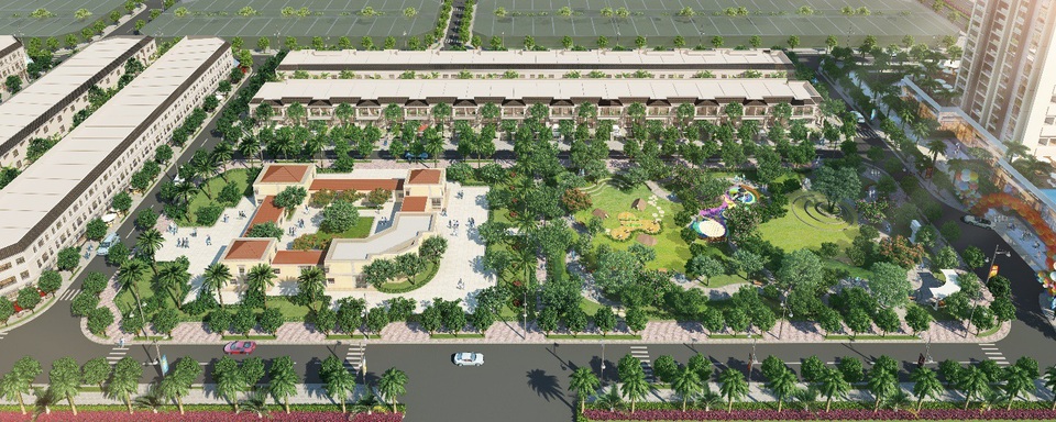Thăng Long Home – Hiệp Phước – Khu dân cư siêu sang đầu tiên của Nhơn Trạch - 2 Dự án Thăng Long Home – Hiệp Phước như một thành phố thu nhỏ