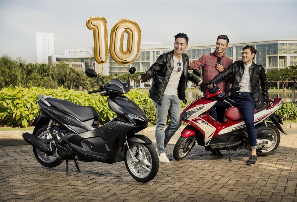 Honda Việt Nam tung nhiều giải thưởng hấp dẫn kỷ niệm 10 năm ra mắt Air Blade - 4