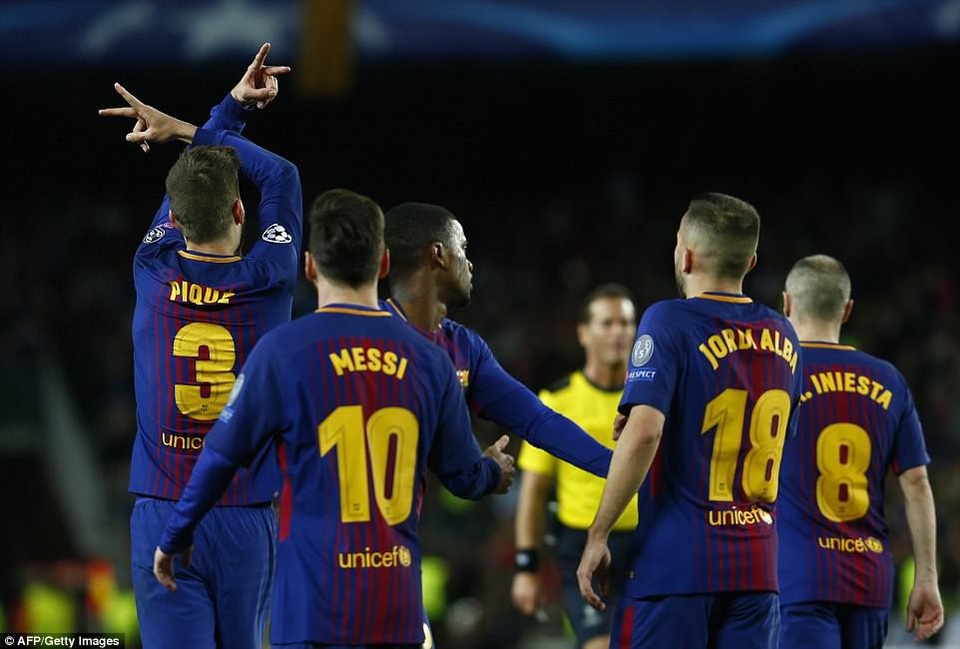 Những khoảnh khắc Barcelona “vùi dập” AS Roma tại Nou Camp - 10
Barcelona chiến thắng dễ dàng, khi đối thủ gần như đã tự thua