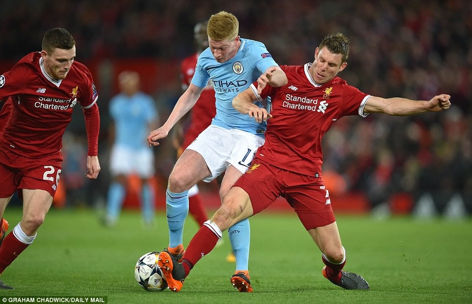 Nhìn lại chiến thắng hoành tráng của Liverpool trước Man City - 11
Hệ thống phòng thủ của Liverpool hoạt động rất hiệu quả trong suốt cả trận đấu, họ không cho Man City cơ hội tốt để tiếp cận khung thành Karius