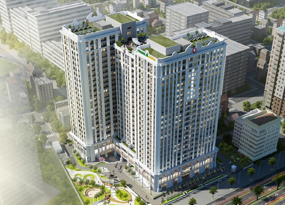 Bất động sản Mỹ Đình chưa hết “hot” - 1
Phối cảnh Tổ hợp văn phòng, nhà ở, khu thương mại Florence Mỹ Đình