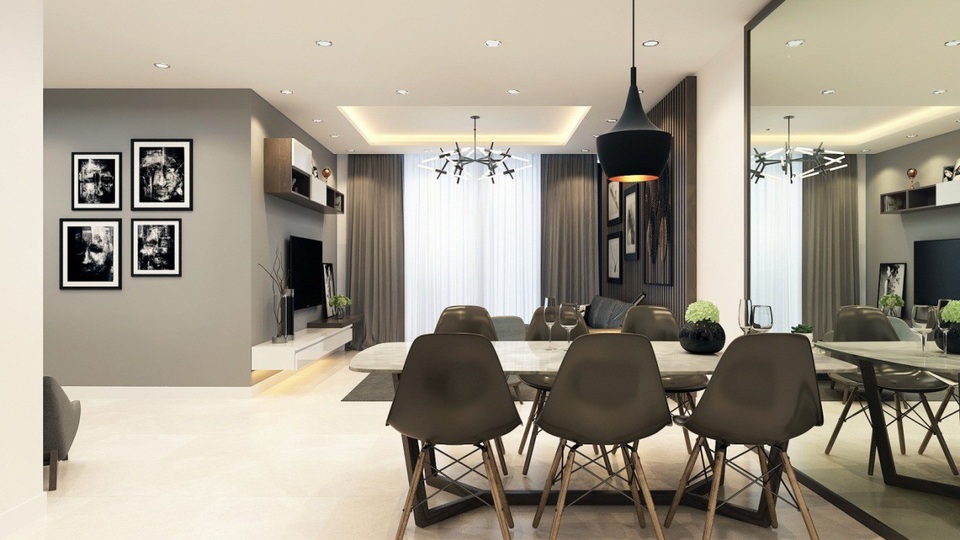 Bất động sản Thanh Xuân sôi động với loạt dự án hấp dẫn - 1 H1: Hình ảnh phối cảnh căn hộ dự án Bohemia Residence