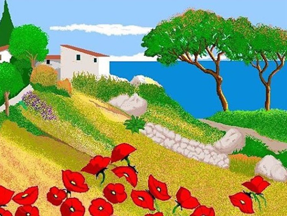 Sững sờ với những bức tranh vẽ bằng Microsoft Paint của bà ngoại 87 tuổi - 1 Sững sờ với những bức tranh vẽ bằng Microsoft Paint của bà ngoại 87 tuổi - 1