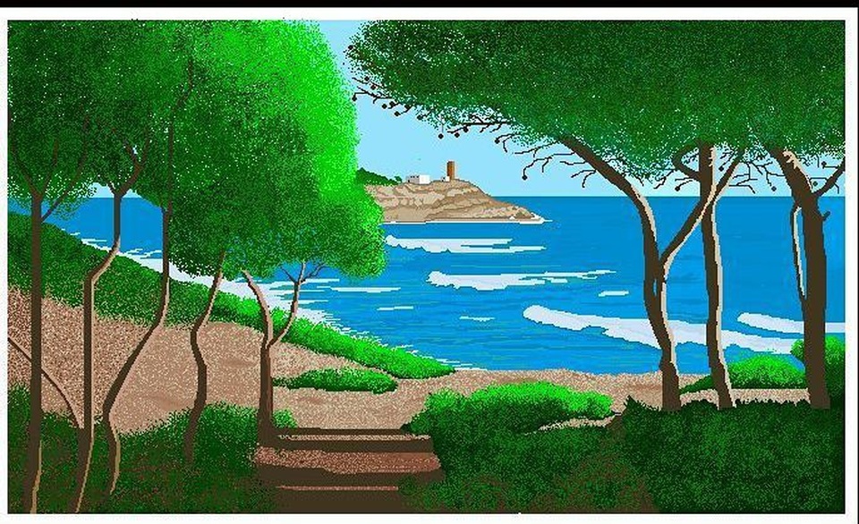 Sững sờ với những bức tranh vẽ bằng Microsoft Paint của bà ngoại 87 tuổi - 4 Sững sờ với những bức tranh vẽ bằng Microsoft Paint của bà ngoại 87 tuổi - 4