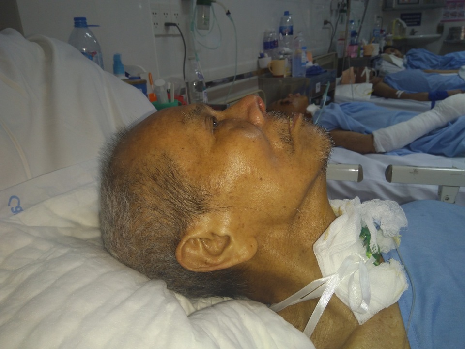 Ly kỳ hành trình tìm người thân cho bệnh nhân “3 tháng không người nhận” - 2
Thời gian nằm viện lâu khiến ông Hồng có những khác biệt rất nhiều về nhân dạng.