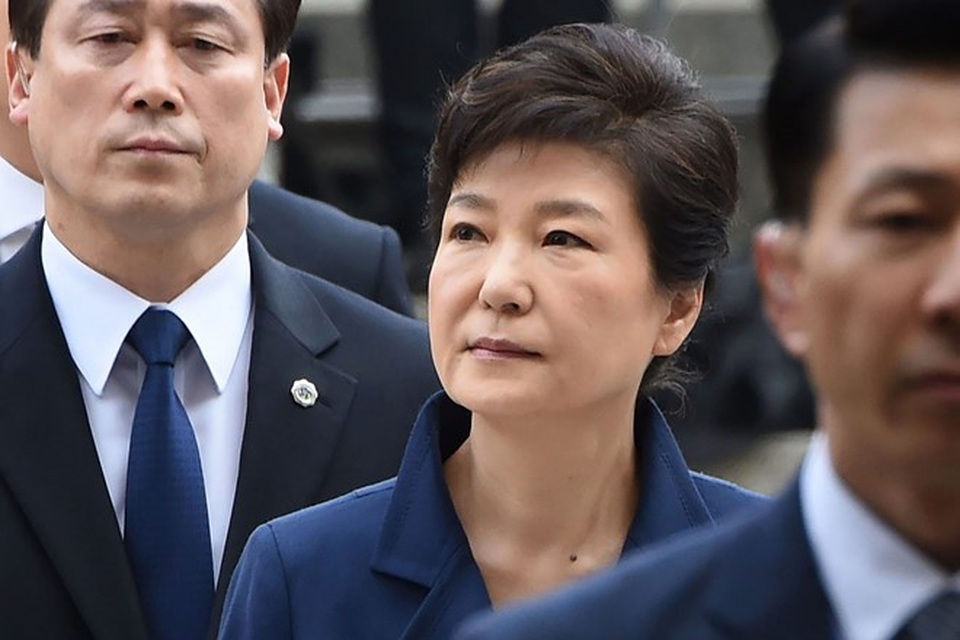 Cựu Tổng thống Park Geun-hye: Từ tổng thống quyền lực đến song sắt nhà tù - 1
Cựu Tổng thống Hàn Quốc Park Geun-hye (Ảnh: AFP)