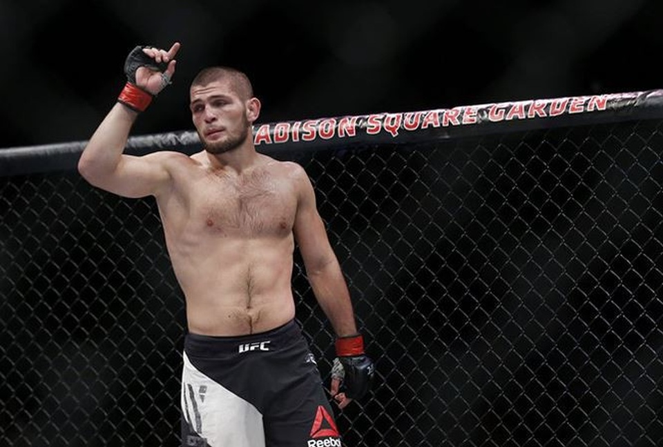 Võ sĩ sắp giật đai của McGregor từng đấu vật với… gấu - 1 Khabib Nurmagomedov là đối thủ vô cùng đáng gờm