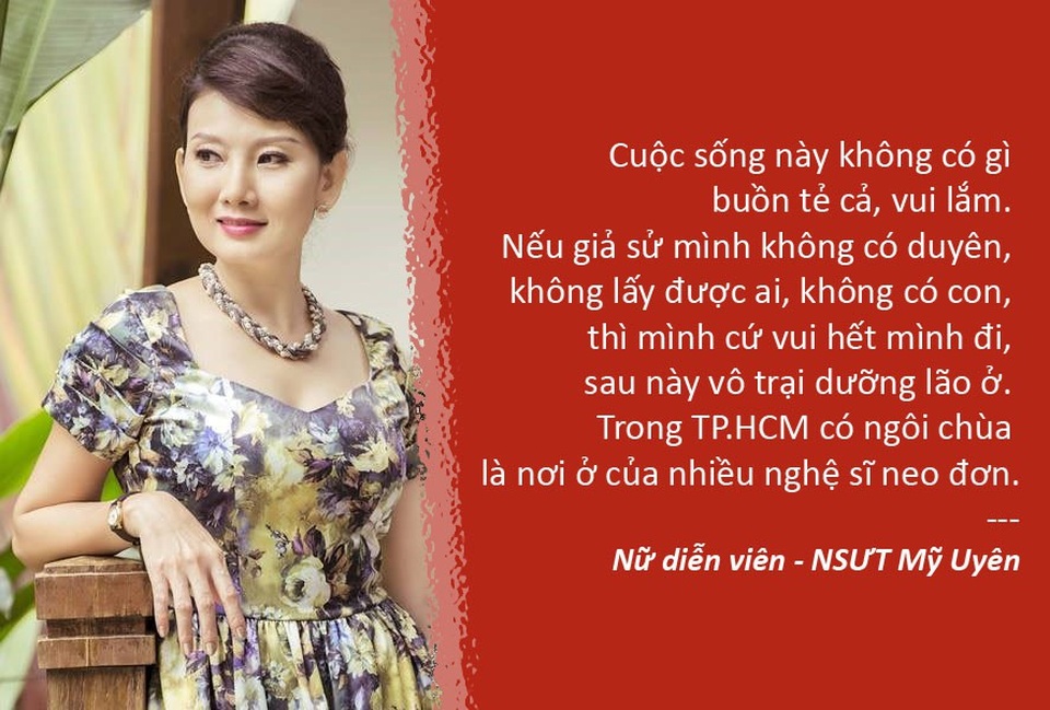 Nghệ sĩ nói về việc xét tặng danh hiệu - 5 Xem thêm: NSƯT Mỹ Uyên: “Tới 70 tuổi tôi vẫn có thể làm cô dâu gợi cảm nhất hành tinh”
NSƯT Mỹ Uyên: “Ngoài đời, tôi như một cái thùng rác chứa đầy rác”