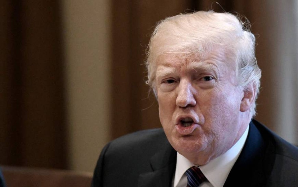 Ông Trump: Syria - Nga phải “trả giá đắt” vì tấn công hóa học khiến 70 người chết - 1 Tổng thống Donald Trump (Ảnh: AFP)