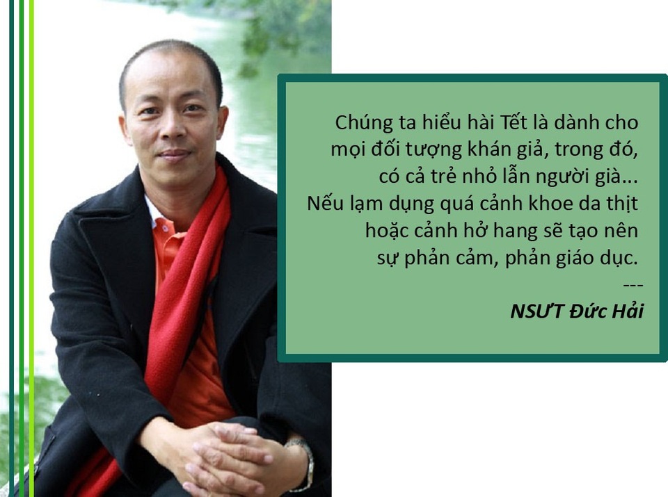 Làng hài Việt “thống trị” tin tức văn hóa cuối năm - 2 Xem thêm: Hài tết càng ngày càng rẻ tiền khi lạm dụng quá nhiều cảnh “khoe da thịt”
