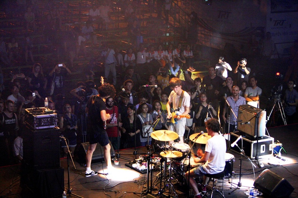 Đây là lần đầu tiên ban nhạc đến Việt Nam