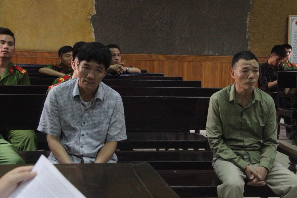 Hai anh em ruột từ Nghệ An vào Hà Tĩnh “cuỗm” 30 cây vàng - 1 Vượng và Thịnh tại phiên xét xử