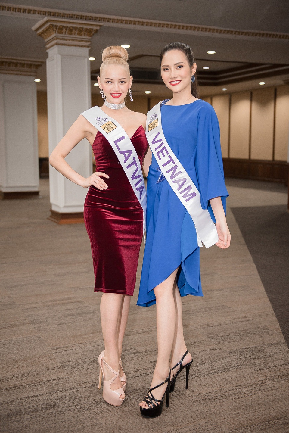 Diệu Linh hòa đồng với các thí sinh, cùng nhau tham gia các hoạt động cùng các người đẹp khác. Cô cho biết sau vài ngày ngắn ngủi bỡ ngỡ, các thí sinh đã dần trở nên thân thiết với nhau hơn.