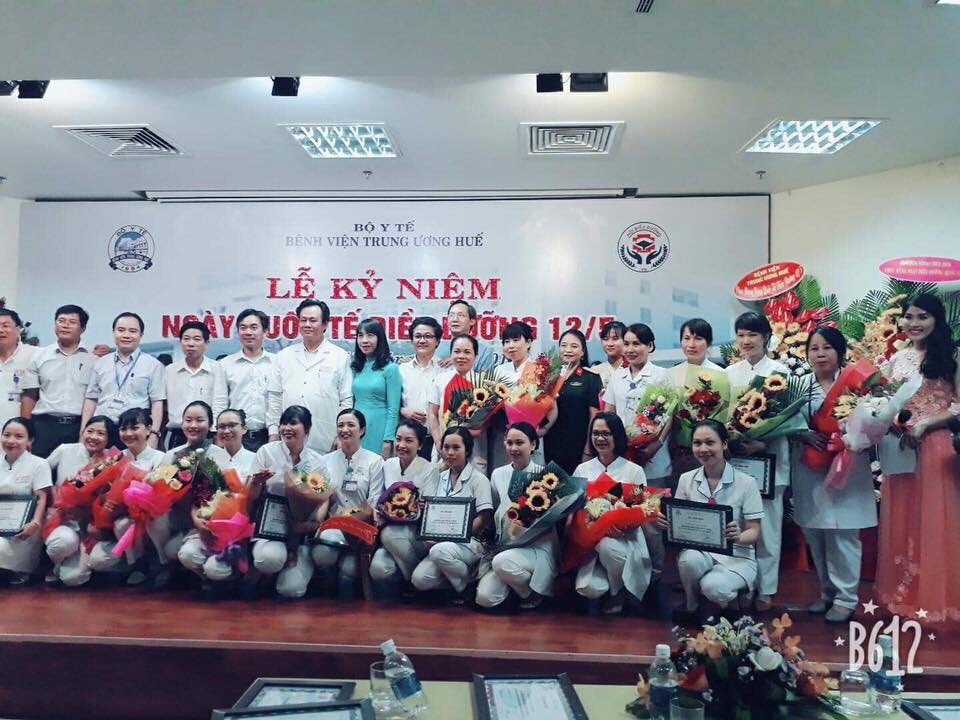 Những hình ảnh thân thiện, trách nhiệm của điều dưỡng Huế - 4 Niềm vui của những điều dưỡng trong kỷ niệm ngày Quốc tế điều dưỡng