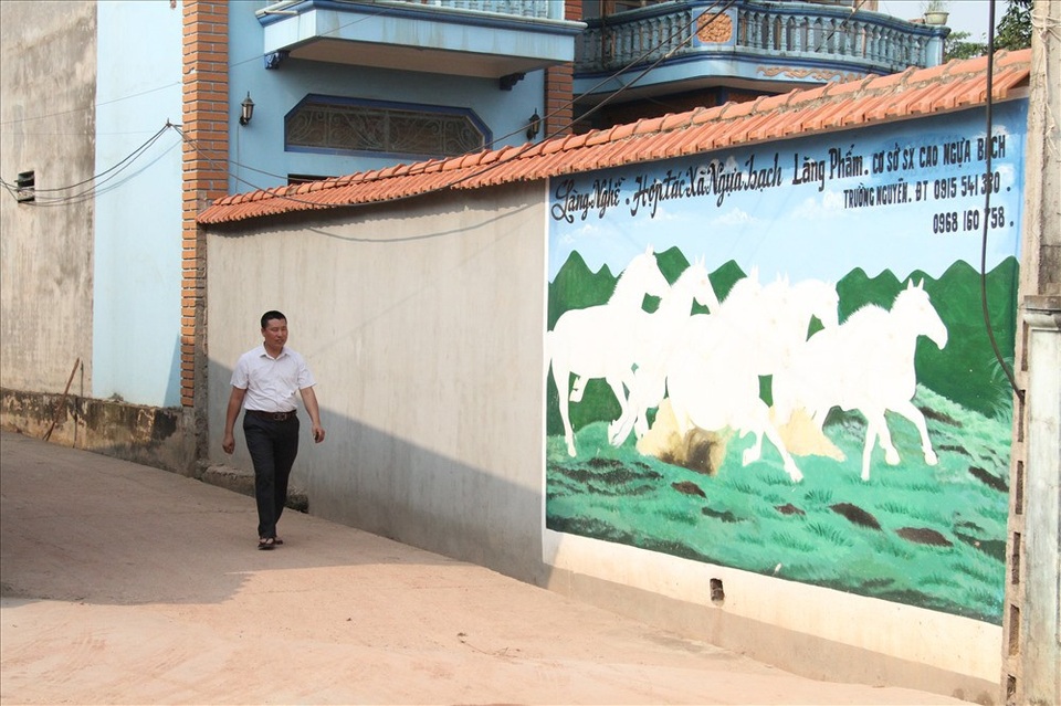 Nuôi ngựa bạch sắm nhà lầu, xe hơi ở Thái Nguyên - 2
Các hộ dân làng Phẩm nuôi ngựa từ những năm 1990, ban đầu chỉ nuôi ngựa đỏ, ngựa đen để phục vụ kéo xe thồ. Sau đó thấy ngựa bạch có hiệu quả kinh tế cao hơn nên họ quyết định chuyển sang nuôi ngựa bạch.