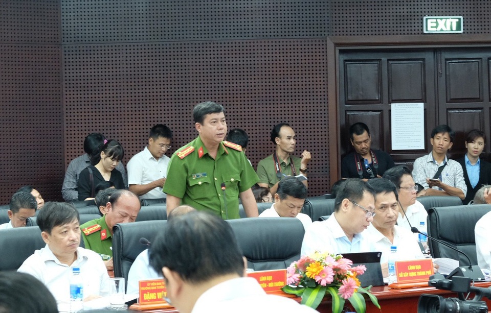 Cử tri Đà Nẵng "nóng" vì ô nhiễm môi trường - 6 Đại tá Trần Đình Chung - Giám đốc Phòng Cảnh sát PCCC TP Đà Nẵng: Công tác PCCC ở các khu chung cư tại thành phố hầu hết chưa đảm bảo an toàn