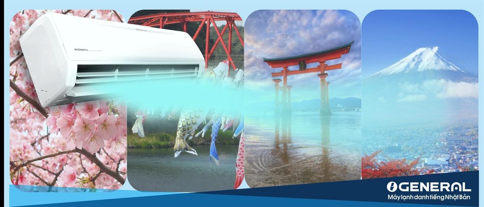 Máy lạnh danh tiếng Nhật Bản General - Đập tan cơn nóng - 1 Máy lạnh danh tiếng Nhật Bản General - Đập tan cơn nóng - 1