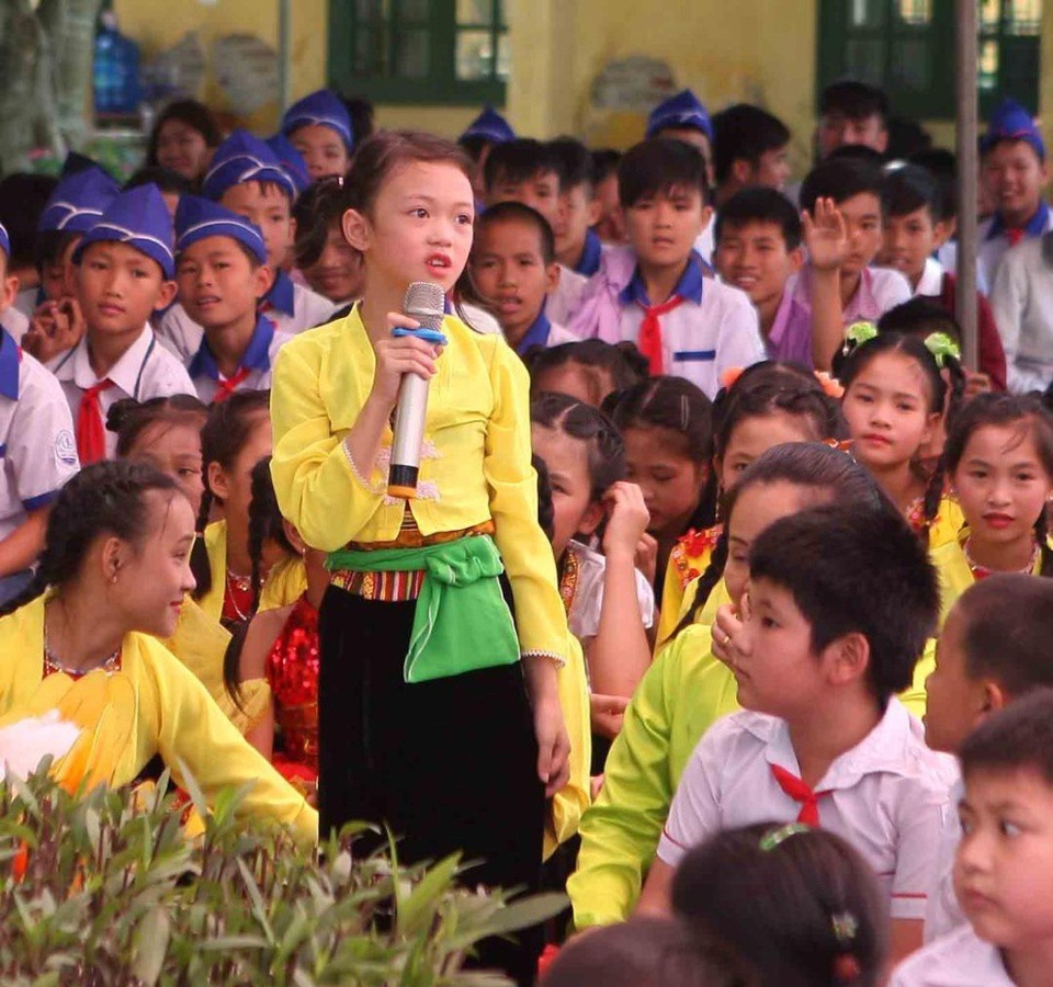 Tăng cường giáo dục phòng chống thiên tai cho học sinh - 1
Học sinh Trường Tiểu học Phú Cường đặt câu hỏi với Ban tổ chức về phòng chống thiên tai