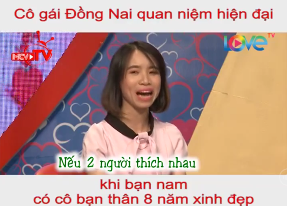 Cô gái đáp lời rất hay về "bạn gái thân 8 năm" của đối tượng hẹn hò - 1 Thị Tuyết đưa ra quan điểm lí trí về vấn đề bạn thân là phái nữ của bạn trai