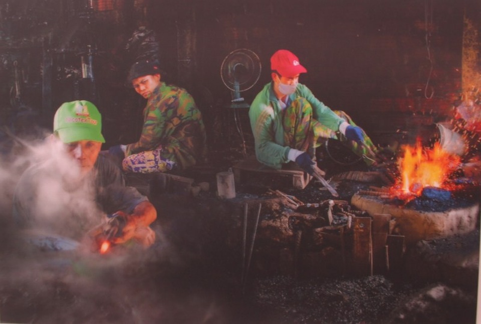 Bảo tồn tinh hoa những làng nghề nức tiếng ở đất võ Bình Định - 7 Làng nghề rèn Tây Phương Danh (thị xã An Nhơn) đã có trên 300 năm tồn tại và phát triển.