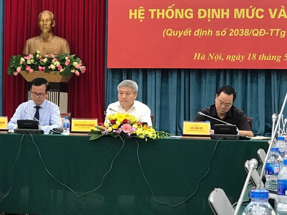 20.000 định mức xây dựng lạc hậu, nguy cơ tiêu cực, tham nhũng - 1 Lãnh đạo Bộ Xây dựng chủ trì hội thảo