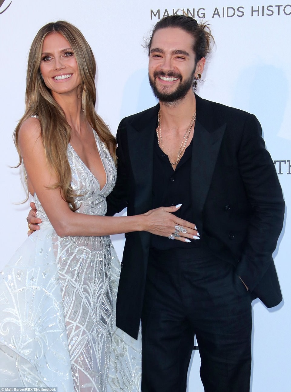Dàn "thiên thần" nội y đọ dáng tại Cannes - 37
Heidi Klum và bồ trẻ - rocker 28 tuổi Tom Kaulitz
