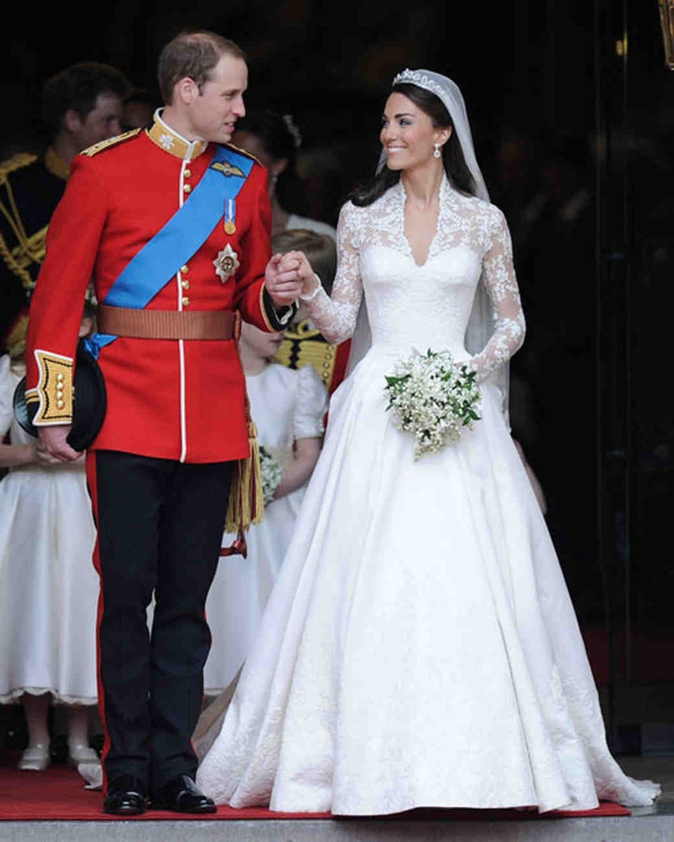 10 thiết kế váy cưới tuyệt đẹp “ám ảnh” mọi cô dâu - 2 Công nương Anh - Kate Middleton