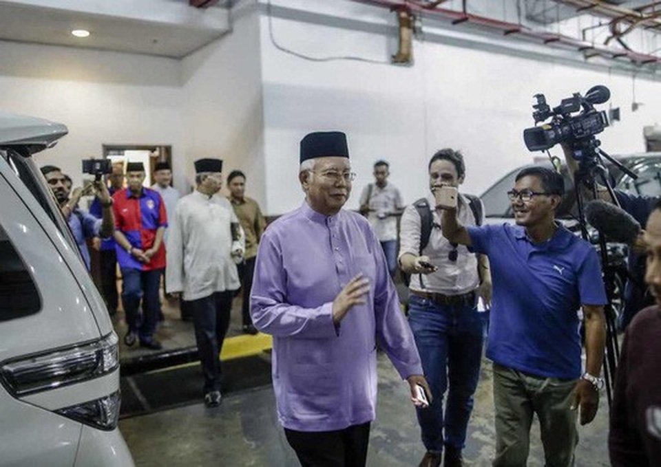 Bên trong 8 két sắt của cựu thủ tướng Najib có gì? - 1 
Ông Najib Razak tại Kuala Lumpur hôm 18-5. Ảnh: Malay Mail