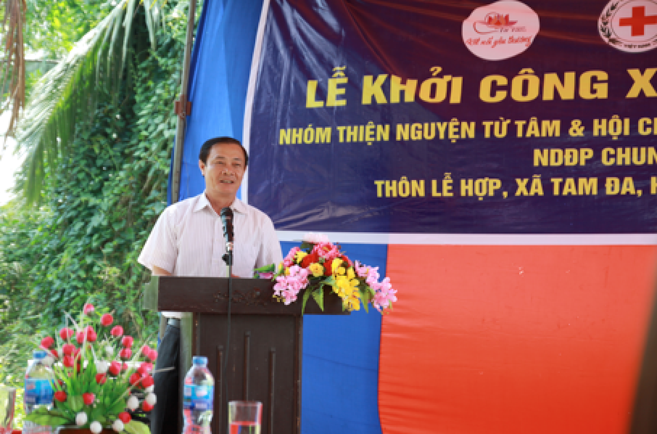 Thiện nguyện Từ Tâm và hành trình theo chân Bác - 4 Lễ khởi công xây dựng cầu Từ Tâm 04 tại thôn Lễ Hợp – xã Tam Đa