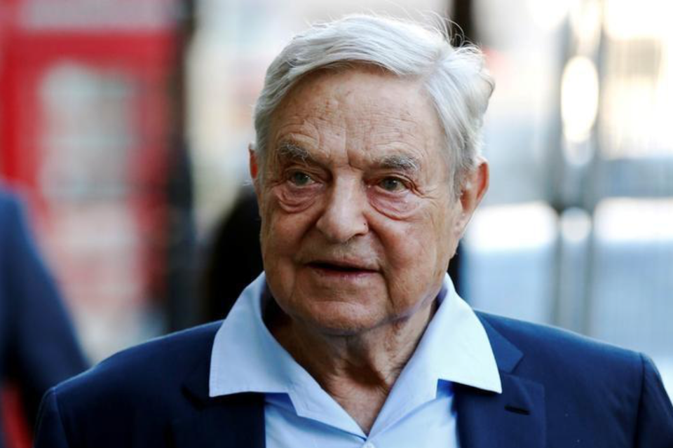 
Ông trùm đầu cơ Mỹ George Soros (Ảnh: Reuters)
