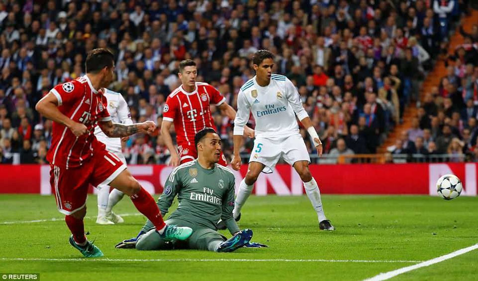 Những khoảnh khắc kinh điển ở đại chiến Real Madrid 2-2 Bayern Munich - 13
Cầu thủ người Colombia đã ghi bàn vào lưới CLB đã ruồng bỏ anh không thương tiếc
