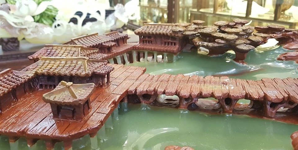Đại gia Việt “chơi trội” chi tiền tỷ mua bức tranh ngọc lớn nhất Châu Á - 8 Tảng đá Onyx này là độc nhất vô nhị, trên thế giới không còn một phiên bản thứ 2.