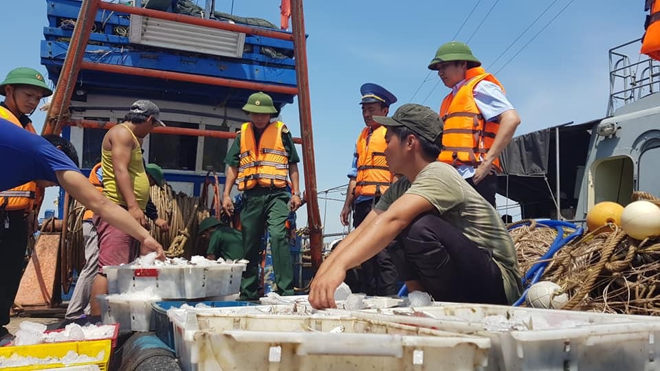 Liên tiếp bắt giữ nhiều tàu giã cào tận diệt hải sản - 1 Tàu giã cào là nỗi ám ảnh của các ngư dân