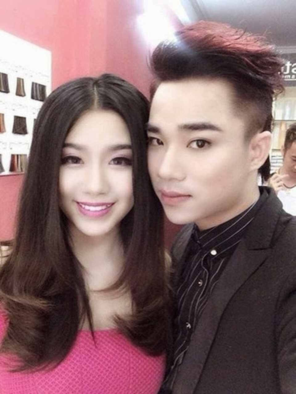 Linh Miu: “Mỗi khi yêu ai, tôi cứ ở riết bên nhà người ta… không về” - 2 Linh Miu và Hữu Công thời còn mặn nồng.