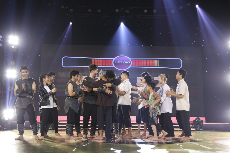 Nhóm Cửu Long phải nói lời chia tay chương trình với số điểm thấp nhất.