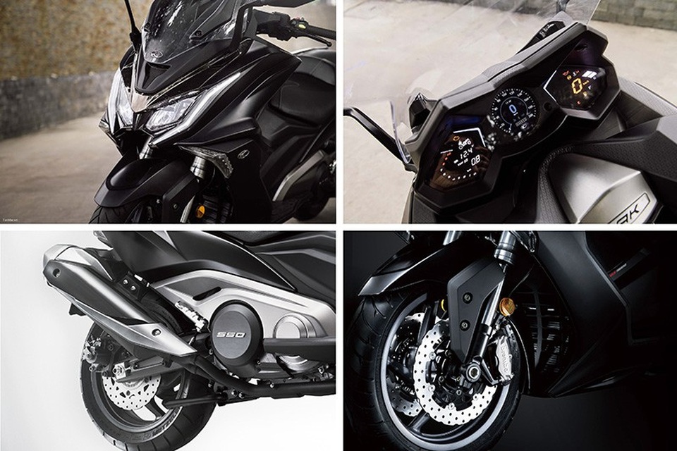 Kymco ra mắt xe tay ga AK550 giá đắt hơn ô tô - 2 Kymco ra mắt xe tay ga AK550 giá đắt hơn ô tô - 2