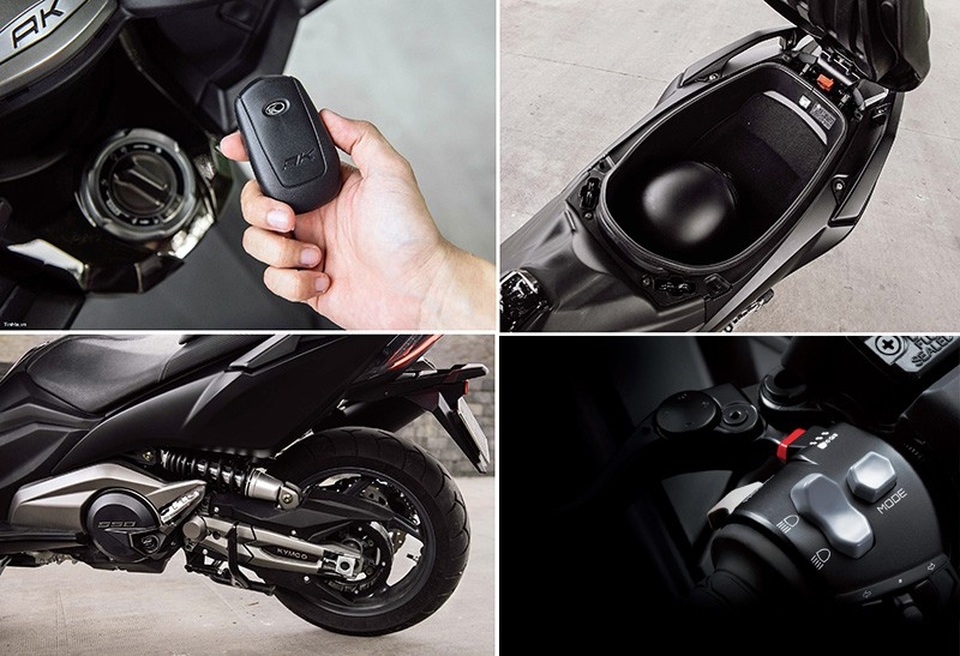 Kymco ra mắt xe tay ga AK550 giá đắt hơn ô tô - 3 Kymco ra mắt xe tay ga AK550 giá đắt hơn ô tô - 3