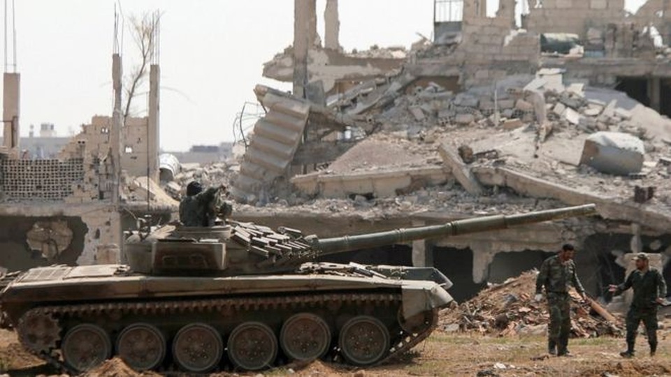 IS tháo chạy, Syria giành kiểm soát toàn bộ Damascus sau 7 năm - 1
Syria giành kiểm soát toàn bộ Damascus sau 7 năm. (Ảnh: Reuters)