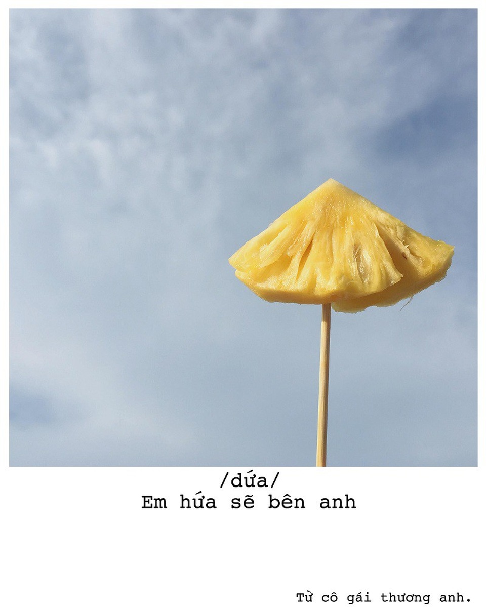 Màn “thả thính” siêu dễ thương bằng... hoa quả của 9x TP. HCM - 7 Màn “thả thính” siêu dễ thương bằng... hoa quả của 9x TP. HCM - 7