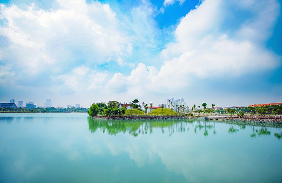 Lễ bàn giao và mở bán đợt cuối dự án An Bình City - 1 An Bình City sở hữu hồ điều hòa lớn nhất nội đô